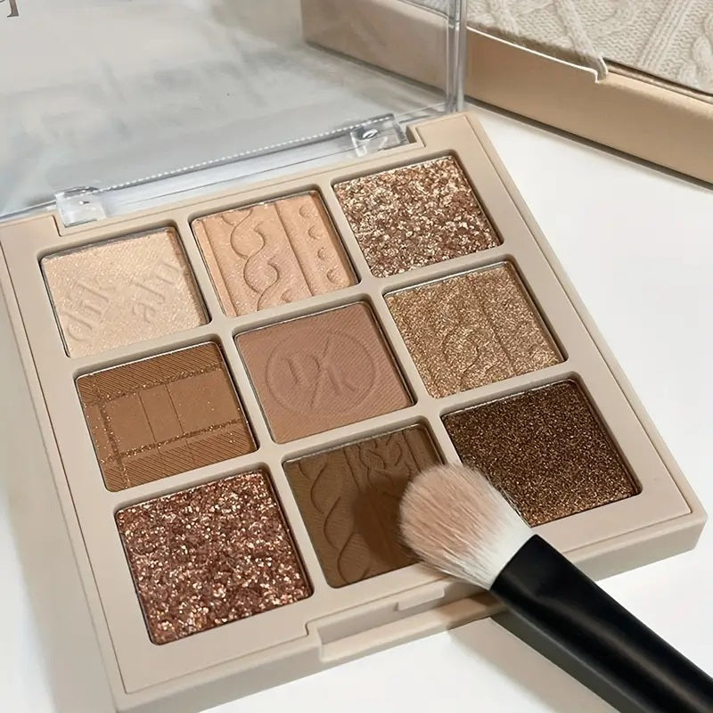 9-Colour Natural Eyeshadow Palette