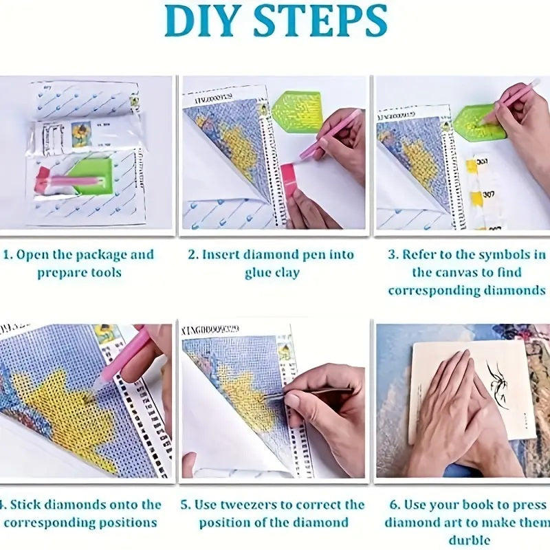 Liten Hund Diamantmaleri