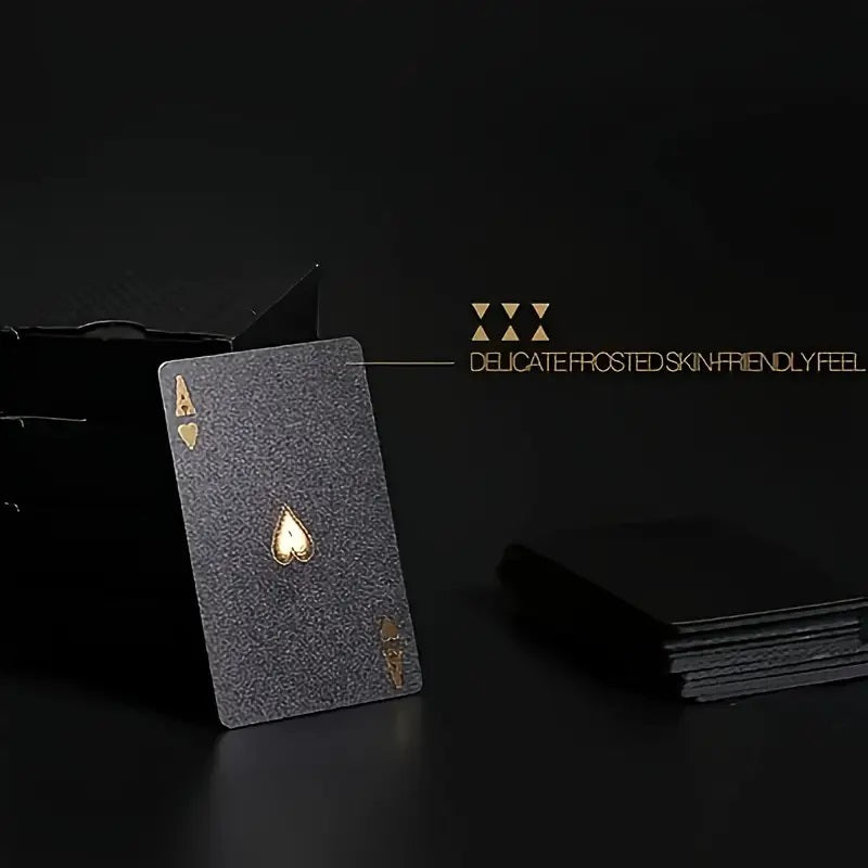 Black Gold Playing Cards