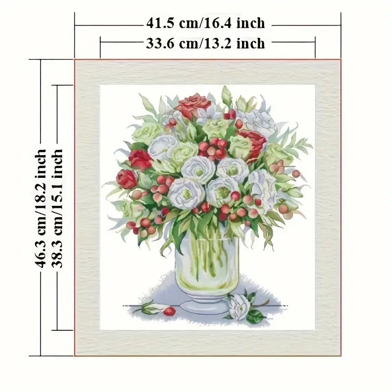 Rolig Dekor, Komplett Korssting-sett