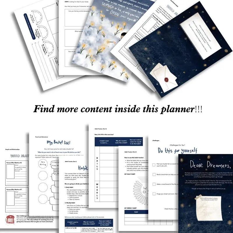 Drøm Planlegger Journal