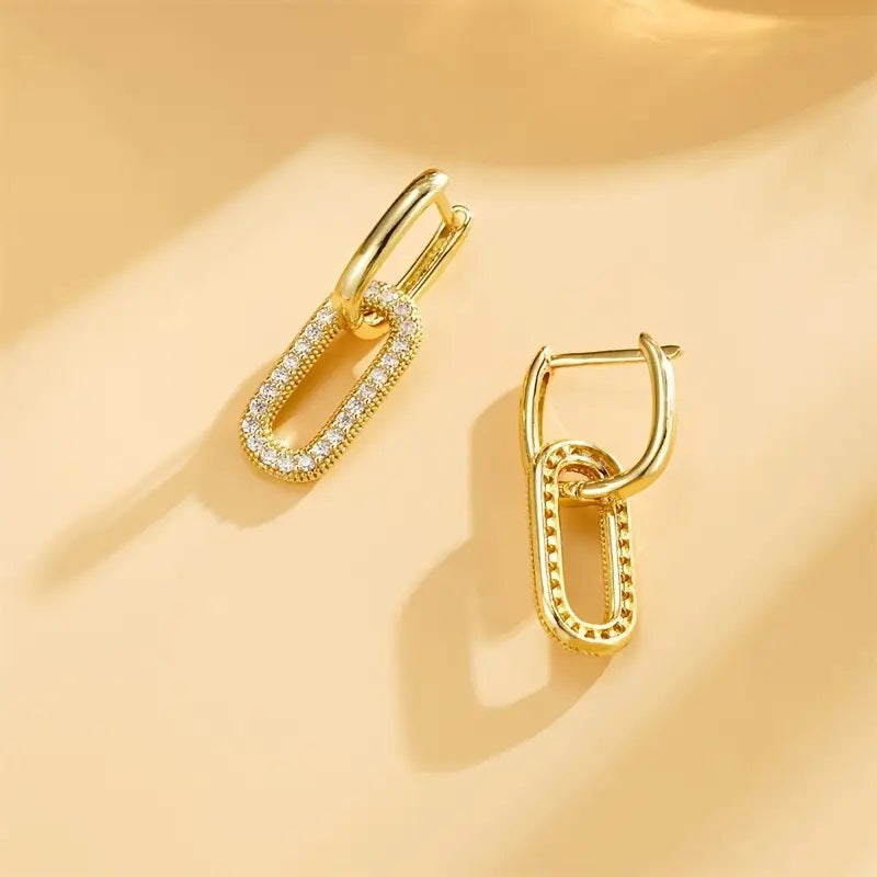Elegant & Sexy 14K Golden Plated Earrings