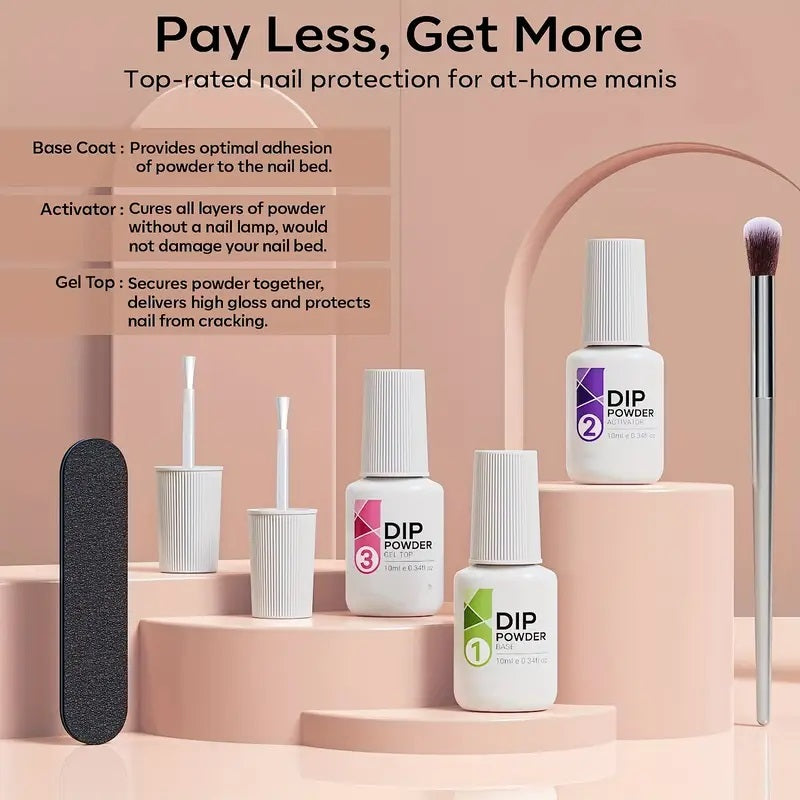 11pc Golden Nude Nail Starter Kit