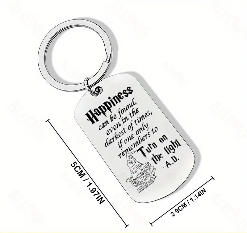 A.D Lykkesitat Nøkkelring