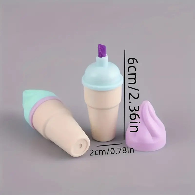 Ice Cream Cone Shaped Highlighter