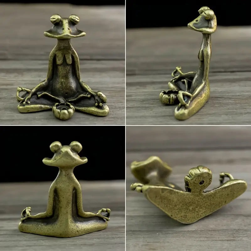 Zen Frog Incense Holder