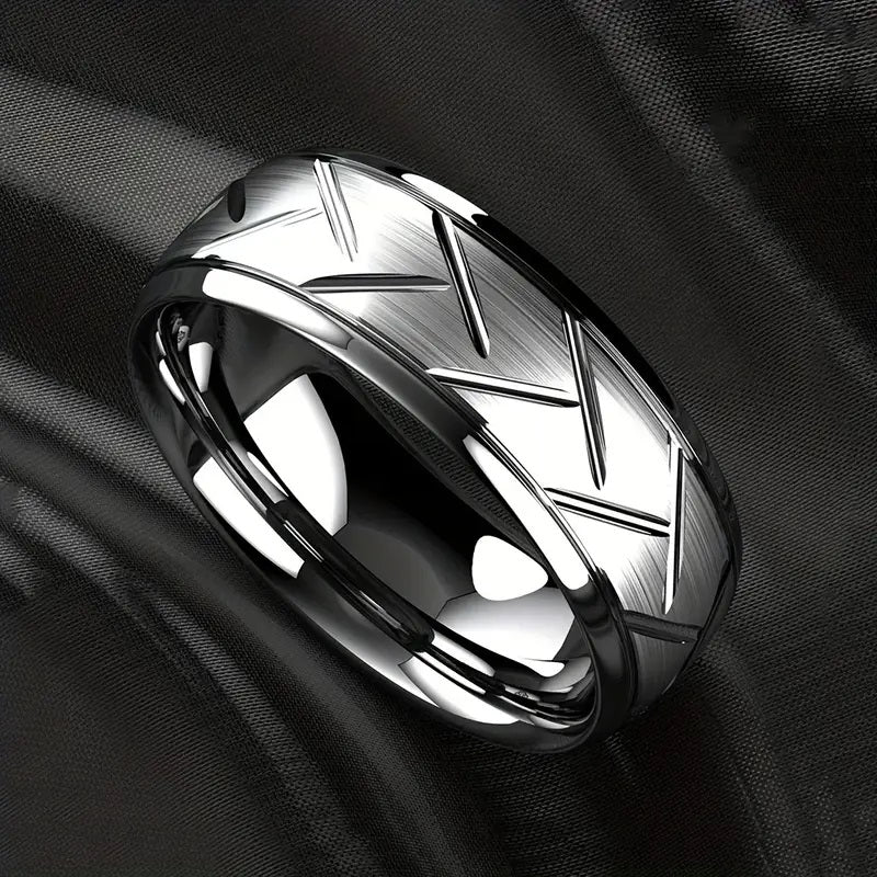 Men's Fashion Stainless Steel Classic Ring