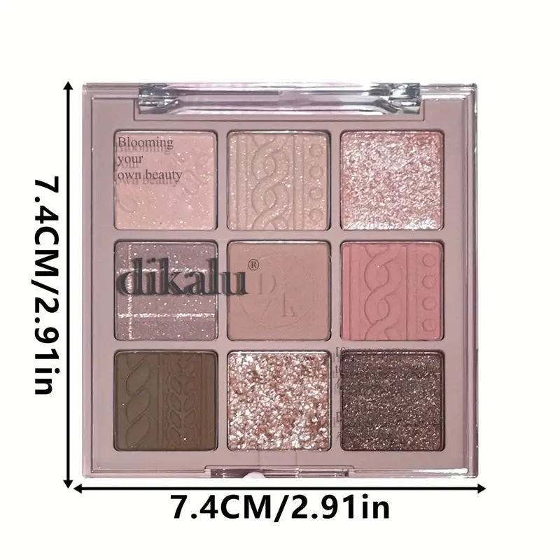 9-Colour Nude Eyeshadow Palette,