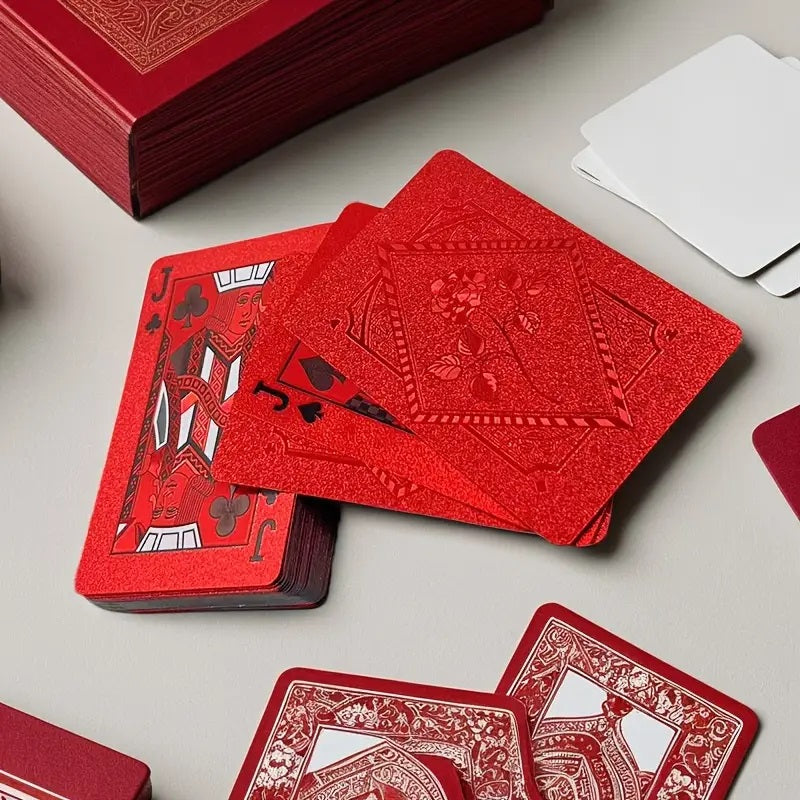 Red Rose Playing Cards