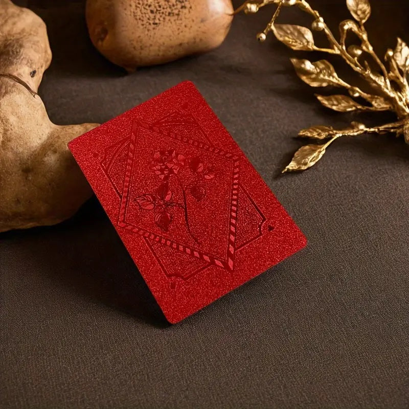 Red Rose Playing Cards