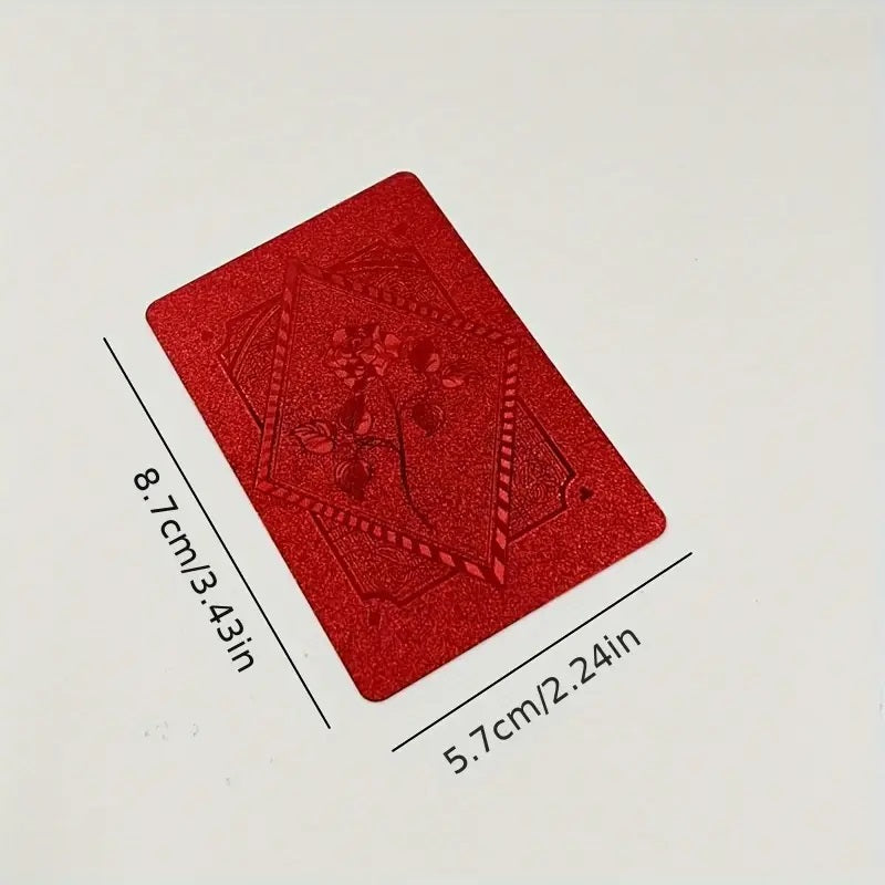 Red Rose Playing Cards