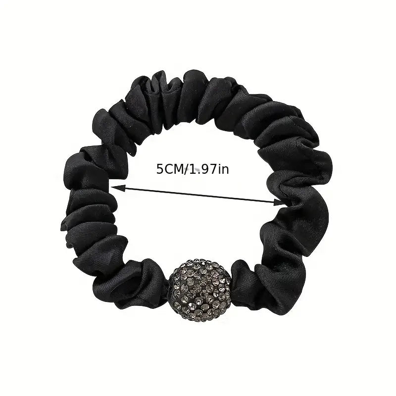 4 stk. Rhinsten Hårbånd