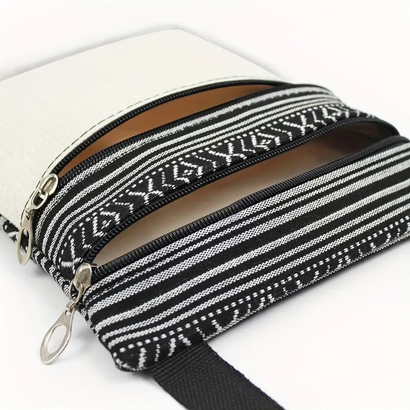 Stilig Skalletrykk Crossbody Veske