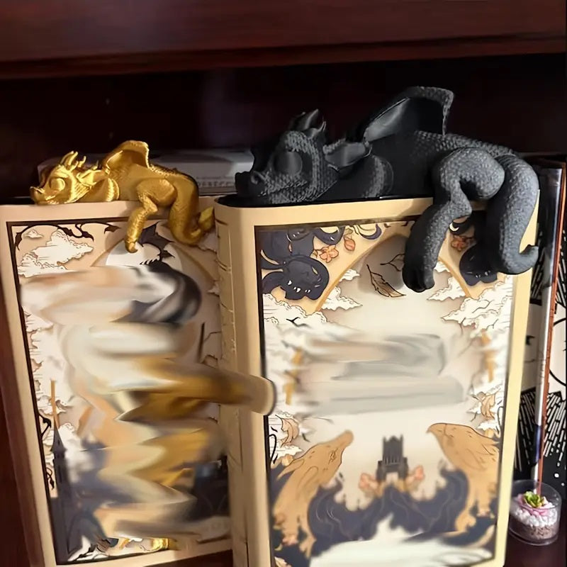 3D-~Trykte Sovende Dragefiguren