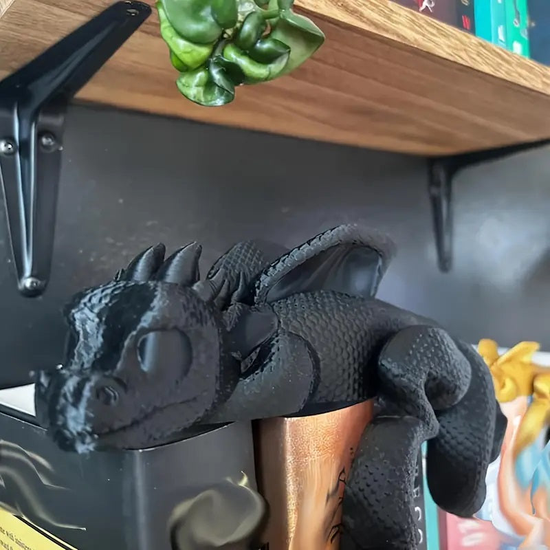 3D-~Trykte Sovende Dragefiguren