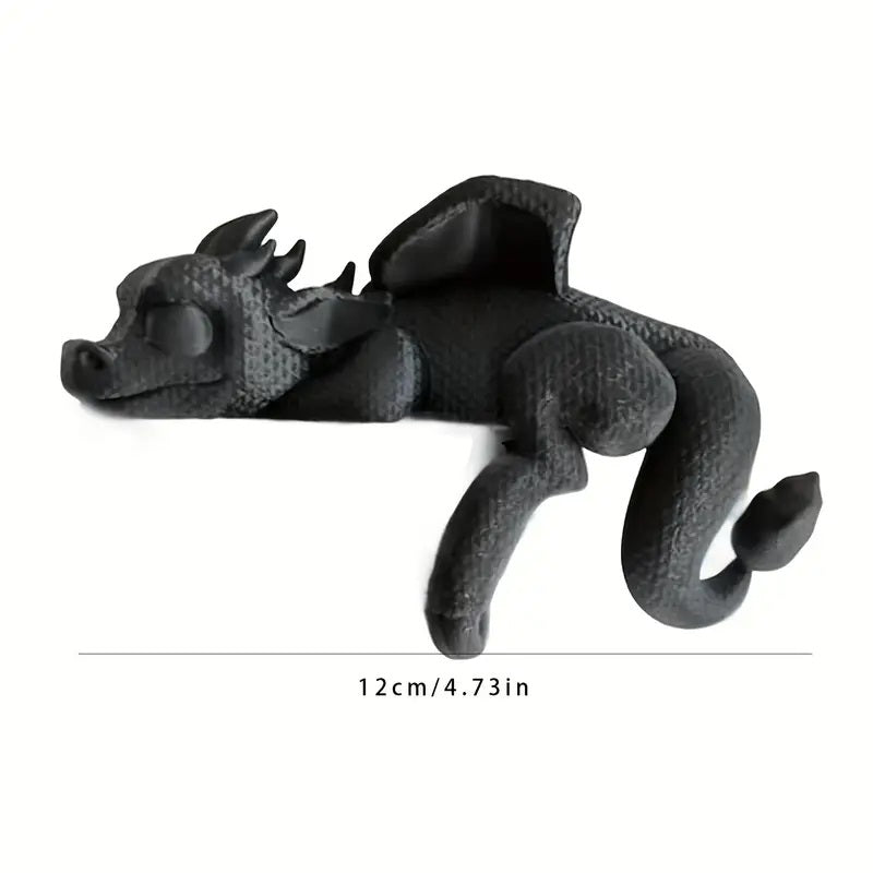 3D-~Trykte Sovende Dragefiguren
