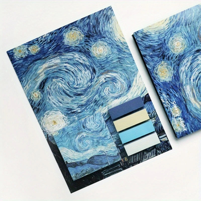 Stjernenatt-Inspirert Sticky Note Sett