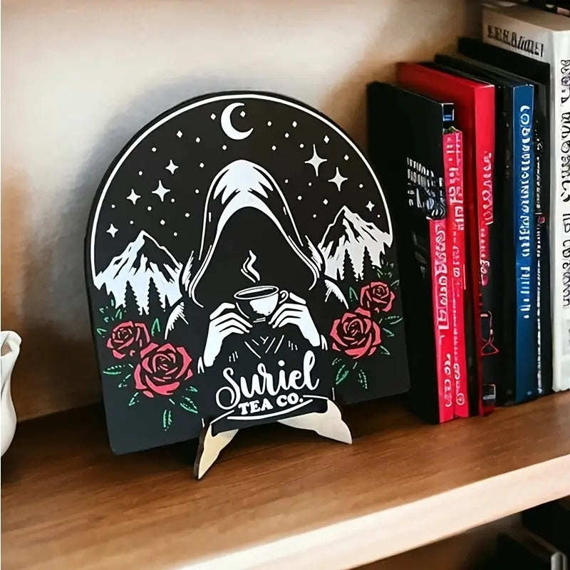 Suriel Tea Co.Decoration with Stand,