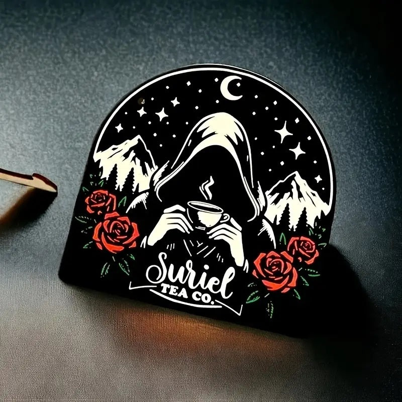 Suriel Tea Co.Decoration with Stand,