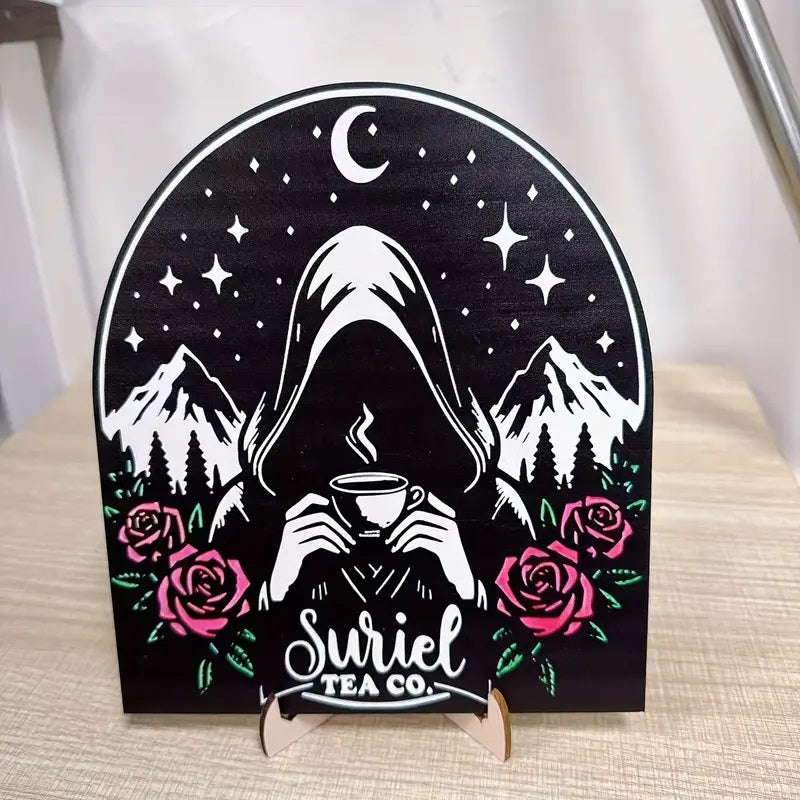 Suriel Tea Co.Decoration with Stand,