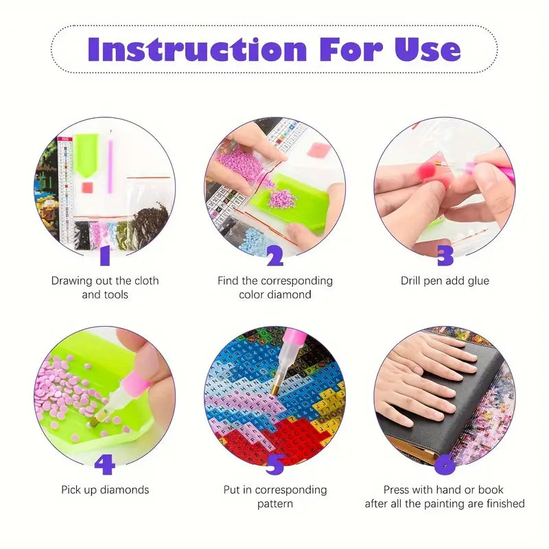 Solsikker Diamantmaleri