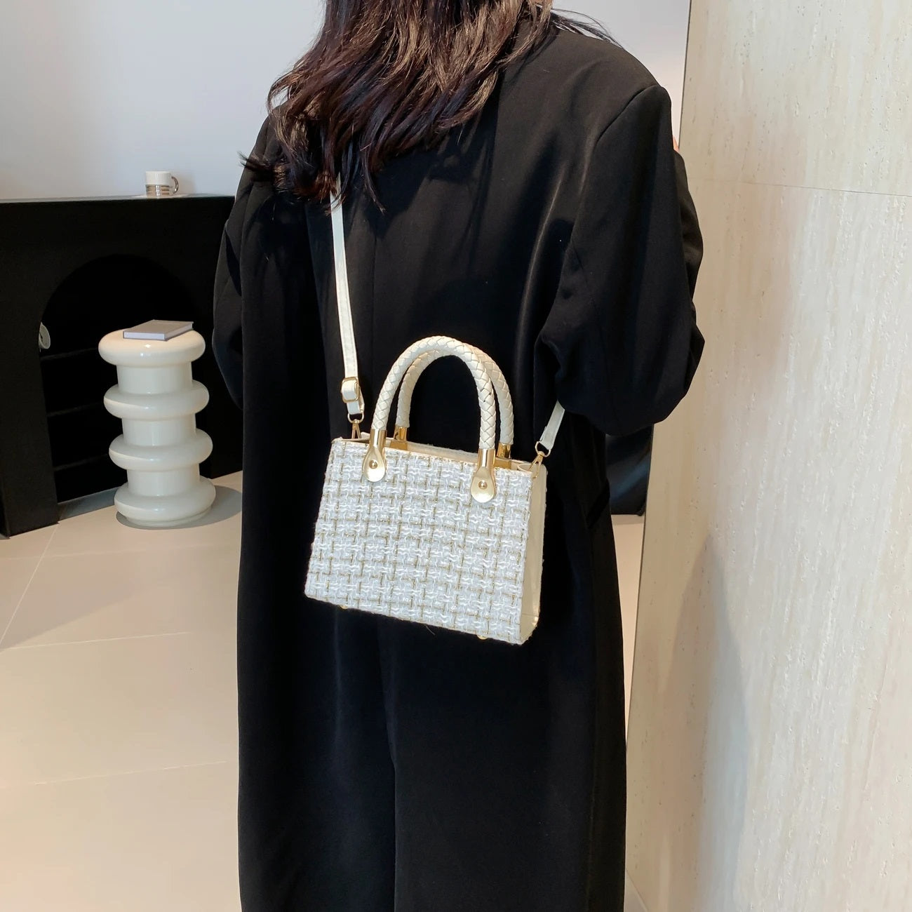 Luksus Filt – Minimalistisk Skulderveske