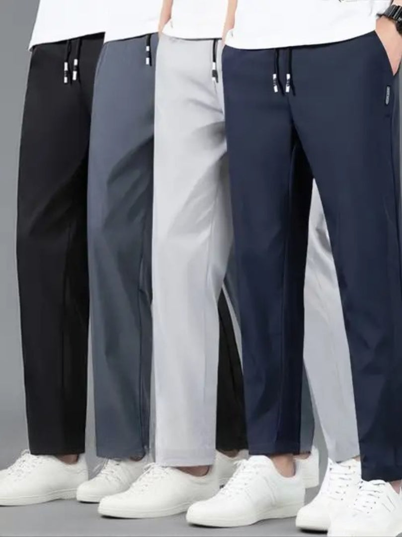 Men’s Casual Straight-Leg Pants