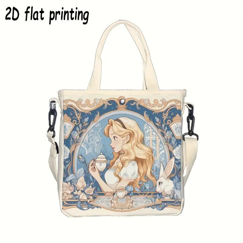 Disney Alice in Wonderland Official Licensed Shoulder Bag.