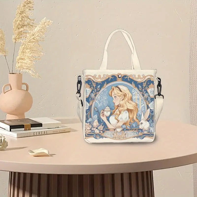 Disney Alice in Wonderland Official Licensed Shoulder Bag.