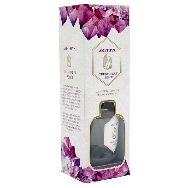 100ml Ametyst Krystall Duftspreder med Pinner