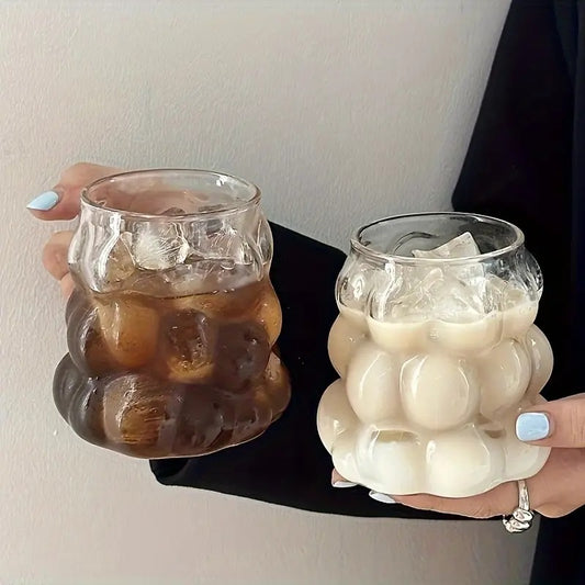 Bubbles-Shaped High Borosilicate Glass Mug