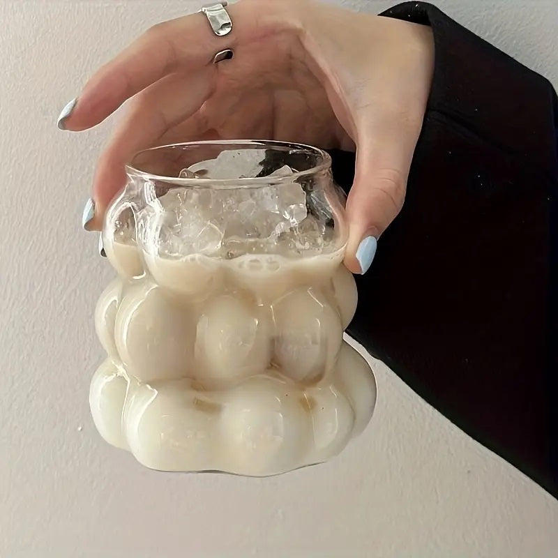 Bubbles-Shaped High Borosilicate Glass Mug
