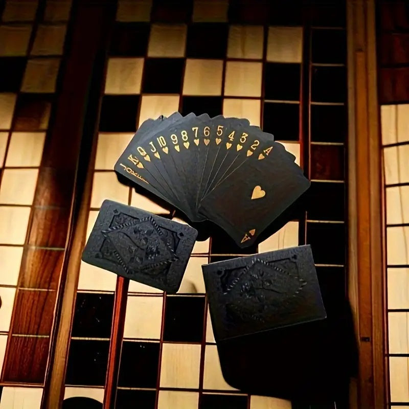 Black Gold Playing Cards