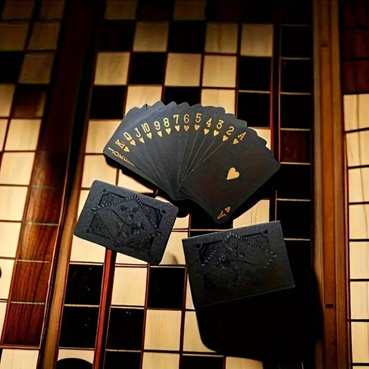 Black Gold Playing Cards