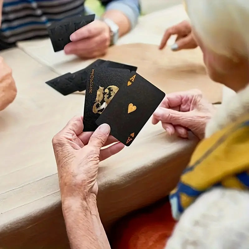 Black Gold Playing Cards