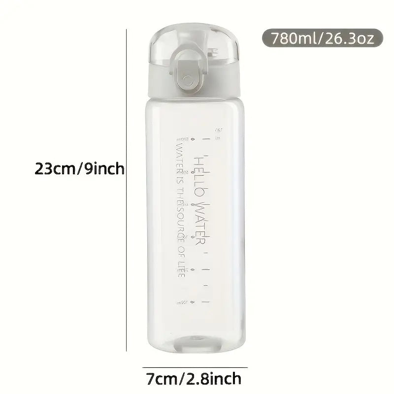 26oz BPA-Free Plastic Water Bottle