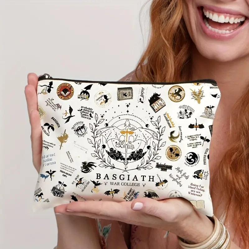 Basgiath War College Make Up Bag