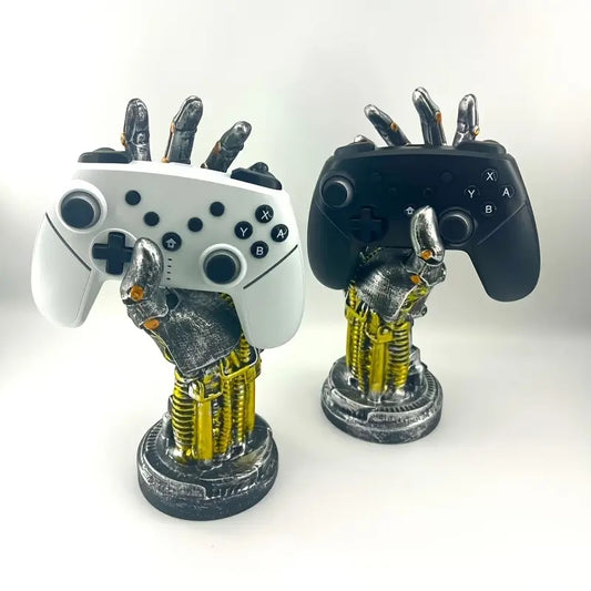 Unique Sci-Fi Cyberpunk Mechanical Arm Statue