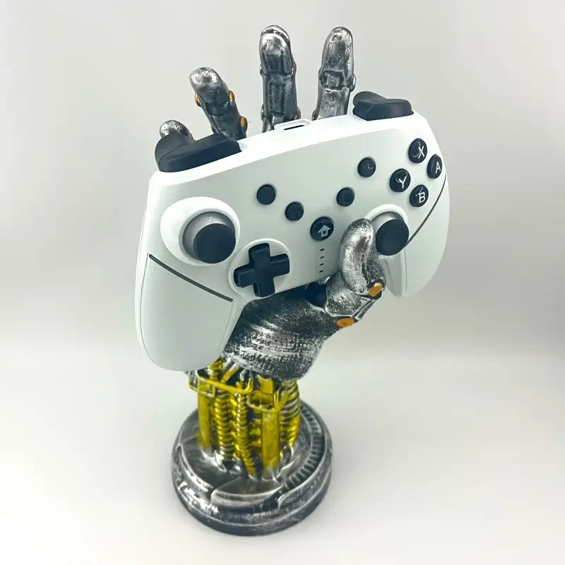 Unique Sci-Fi Cyberpunk Mechanical Arm Statue