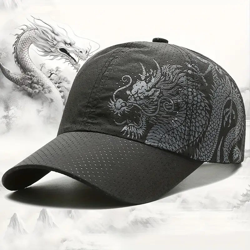 Men’s Tactical Dragon Baseball Cap with Camo,
