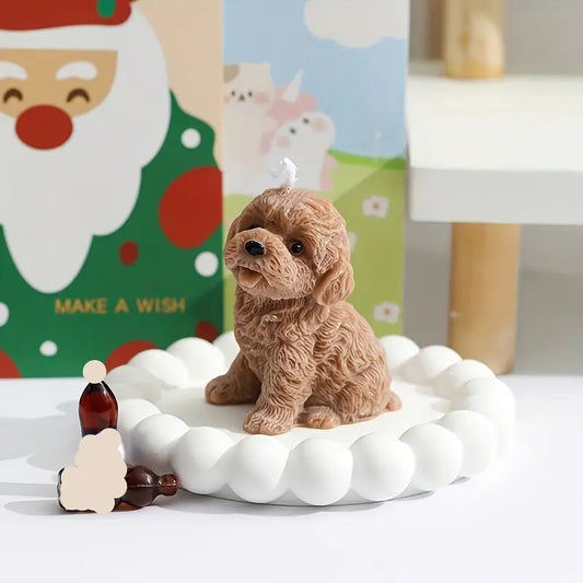 Adorable Puppy Scented Candle
