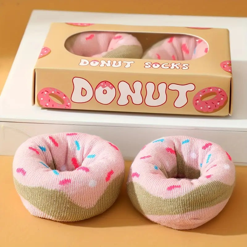 Gift Boxed Donut Sock