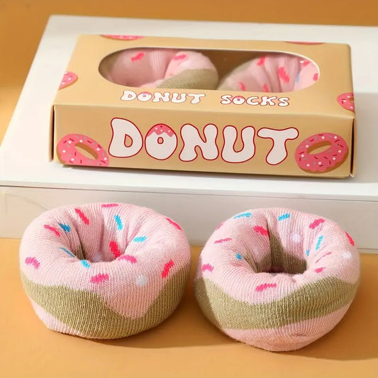 Gift Boxed Donut Sock