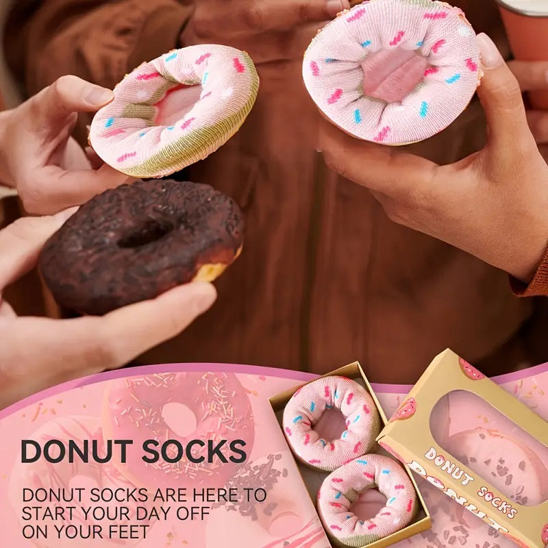 Gift Boxed Donut Sock