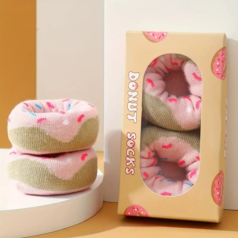 Gift Boxed Donut Sock