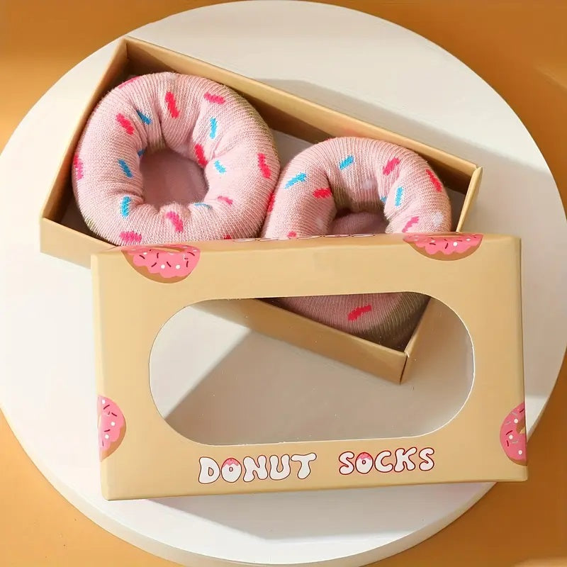 Gift Boxed Donut Sock