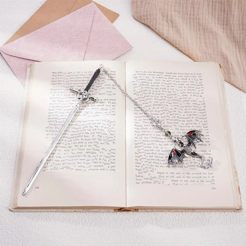 Fantasy Sword Dragon Bookmark