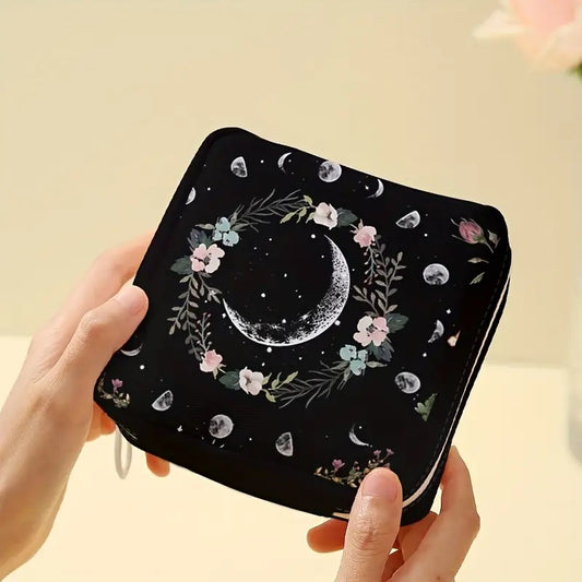 Moon Flower Toiletry Bag