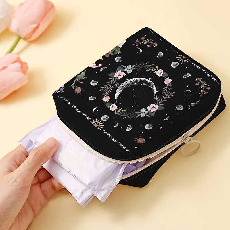Moon Flower Toiletry Bag