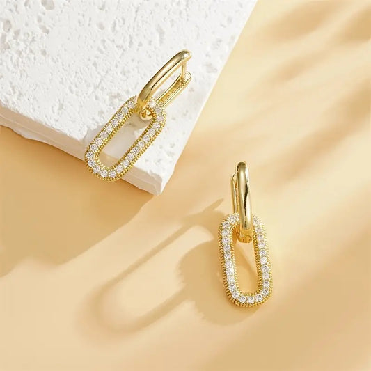 Elegant & Sexy 14K Golden Plated Earrings